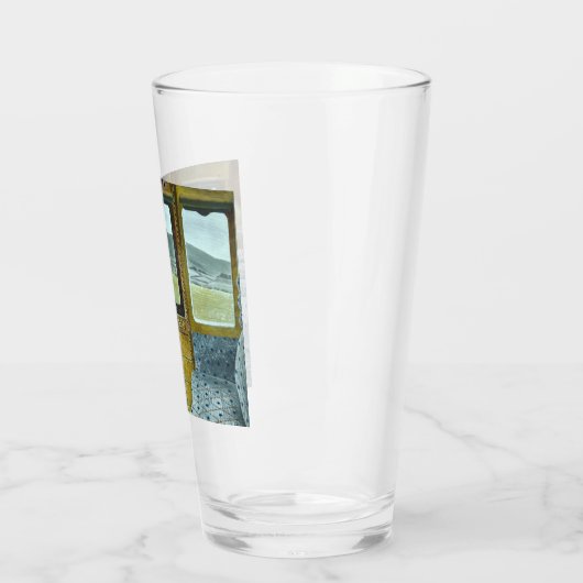 Verre Paysage du train (par Eric Ravilious) (Gauche)