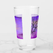Verre Paysage naturel avec Arrière - plan pourpre (Droite)