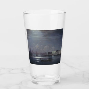 Verre Paysage nocturne à Venise (ville italienne)