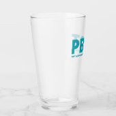 Verre PBOT Bleu logo Tumbler (Droite)