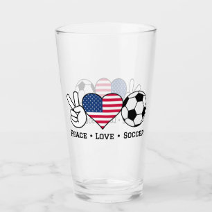 Verre Peace Love Soccer USA