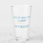 Verre Peace of mind (Devant)