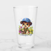 Verre Peaceful life too (Devant)