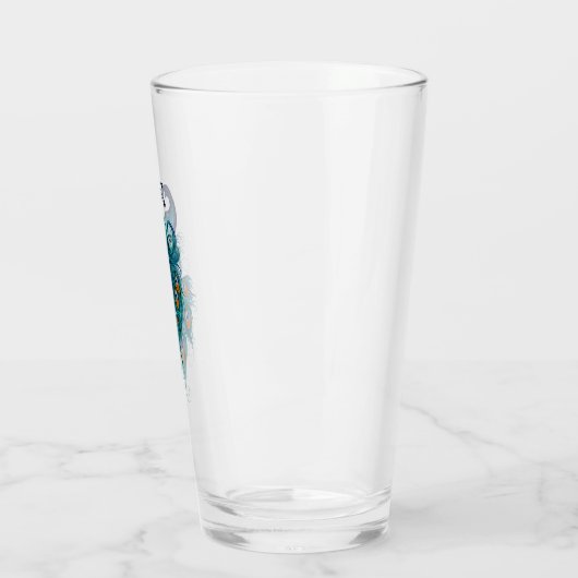 Verre Peacock Feathers (Gauche)