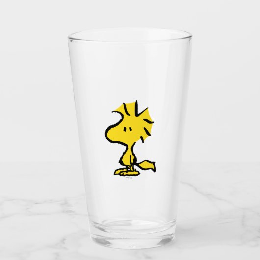 Verre Peanuts | Snoopy's Friend Woodstock (Devant)