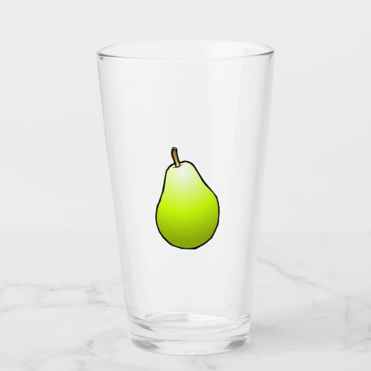 Verre Pear Glass Tumblings (Devant)