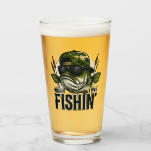Verre Pêche à la basse drôle 