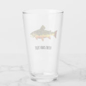 Verre Pêche à la mouche de l'omble de fontaine Pêche de  (Dos)