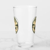 Verre Pêche au poisson et au frisson, pêcheur (Gauche)
