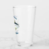 Verre Pêche : Le stress d'origine... - Bière de pêche (Gauche)