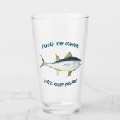 Verre Pêche : Le stress d'origine... - Bière de pêche (Devant)