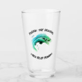 Verre Pêche : Le stress d'origine... - Bière de pêche (Devant)