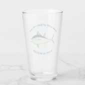 Verre Pêche : Où le plus grand poisson... - Pêche Bière (Dos)