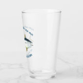 Verre Pêche : Où le plus grand poisson... - Pêche Bière (Gauche)