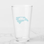 Verre Pêche par vagues en Caroline du Nord (Dos)