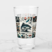 Verre Pêche Poisson basse de l'engin (Devant)