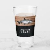 Verre Pêche saumon Pêche Pêcheur Pêcheur Pêcheur truite (Dos)