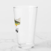 Verre Pêcheur de pêche à la truite Brown (Gauche)