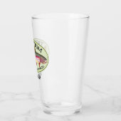 Verre Pêcheur de truite mouchetée (Gauche)