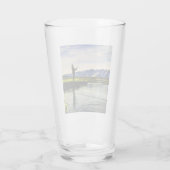 Verre Pêcheur du lac Mountain (Dos)