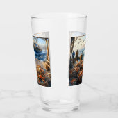 Verre Pêcheurs à la Twilight ramassant des crabes (Gauche)