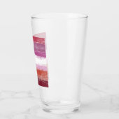 Verre Peinture de fierté lesbienne (Gauche)