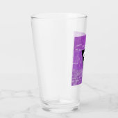 Verre Peinture de fierté lesbienne (Labrys) (Droite)