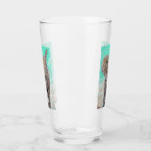 Verre Peinture des éléphants de bébé (Gauche)