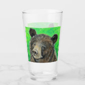 Verre Peinture d'ours Brown réfléchie (Devant)