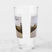 Verre Peinture du pont Charles à Prague au lever du sole (Gauche)