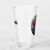 Verre Peintures DG Feuilles écarlates (Droite)