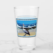 Verre Pelican Beach Splash, (Devant)