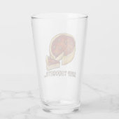 Verre Pensées profondes Chicago IL Pizza Plat Profond (Dos)