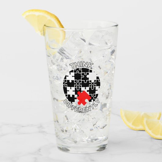 Verre Pensez différemment 7.b (Devant glace)