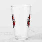 Verre Pentagramme aux roses rouges (Droite)