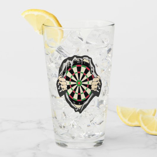 Verre Percée vers le Bullseye - Ultimate Dartboard (Devant glace)