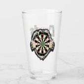 Verre Percée vers le Bullseye - Ultimate Dartboard (Devant)