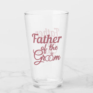 Verre Père De La Famille Mariage Groom Correspondant