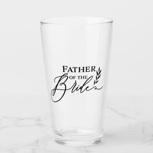 Verre Père De La Mariée (Devant)