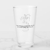 Verre Père de la salle Personnalisé (Dos)
