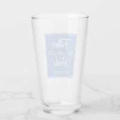 Verre Père du dîner de répétition de mariage de jeune (Dos)