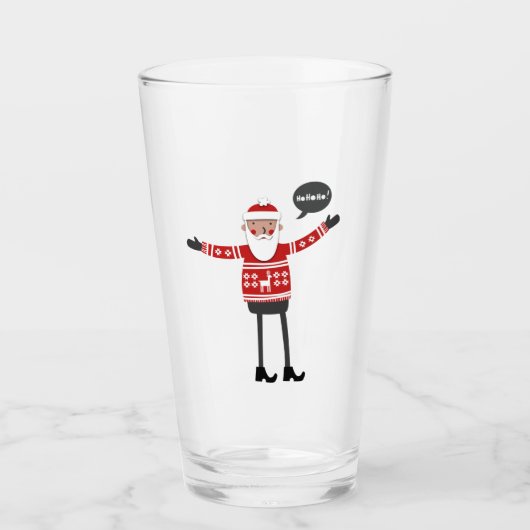 Verre Père Noël (Devant)
