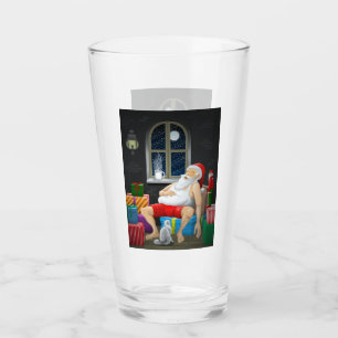 Verre Père Noël Café Time