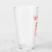 Verre Père Noël Christmas Ho, Ho, Ho ! Red (Droite)