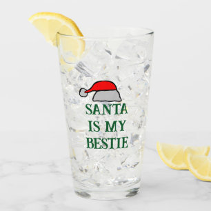 Verre Père Noël est ma bestie