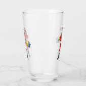 Verre Père Noël Joyeux Noël Partie 2 (Gauche)