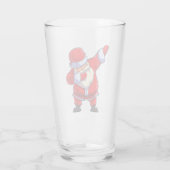 Verre Père Noël Rock (Dos)