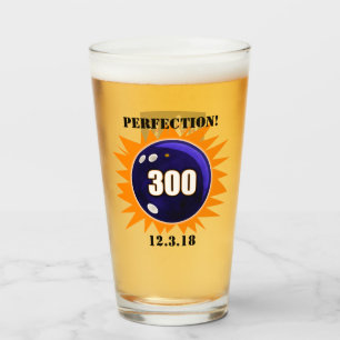 Verre Perfection, Bowling 300 Jeu, Pint