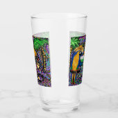 Verre Perroquet de fête sur la plage (Gauche)