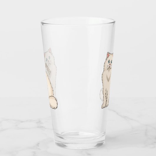 Verre Persian cat (Gauche)